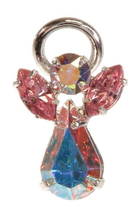 Rose Guardian Angel Pin - Swarovski Crystal - Buy Now!