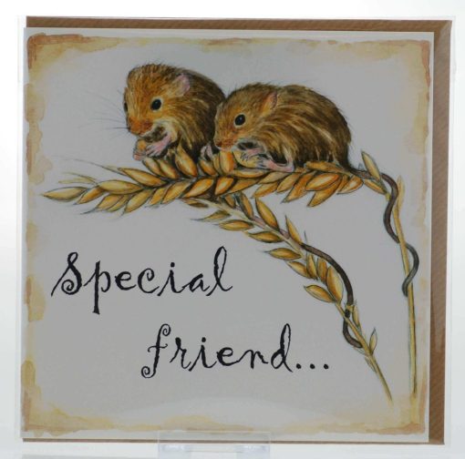 Special Friend (Mice) Card