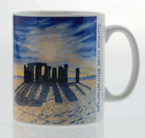 Sunrise Over Stonehenge Mug