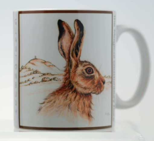 The Magical Glastonbury Hare Mug