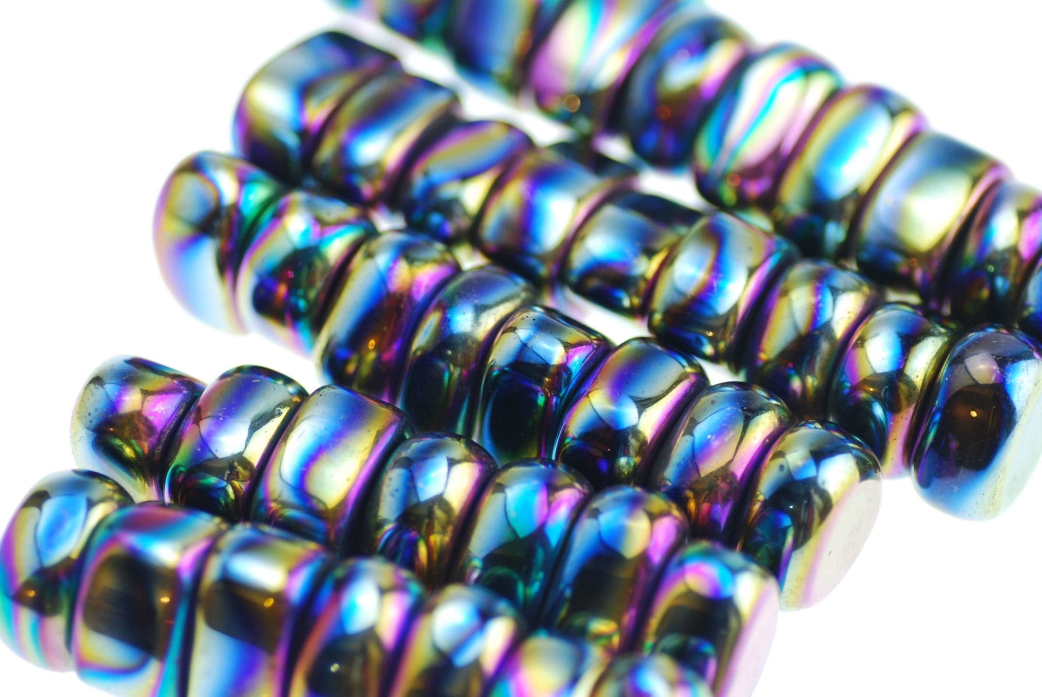 Rainbow Magnetic Hematite - Happy Glastonbury | Crystals & Gems