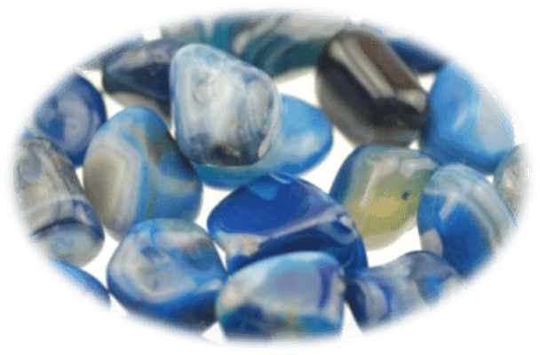 blue banded agate