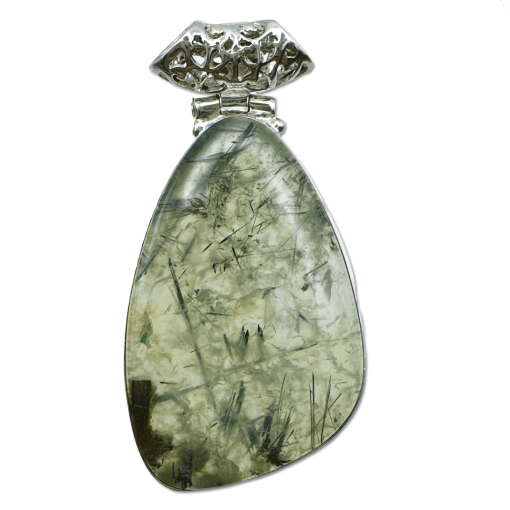 Prehnite Pendant 12.9g