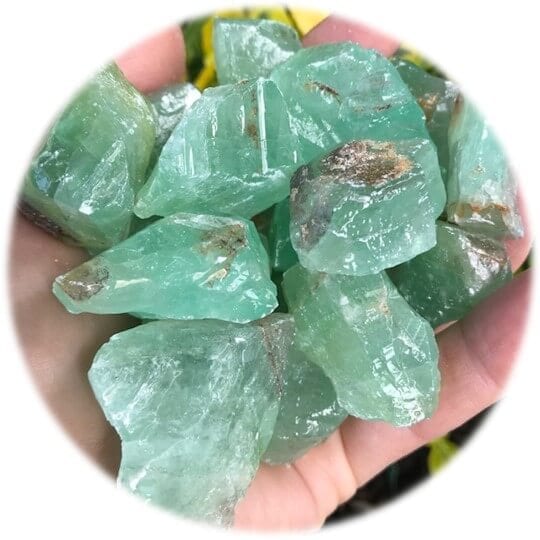 Calcite – Green – Happy Glastonbury