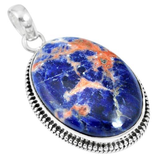 Sunset Sodalite Pendant 7.5 grams