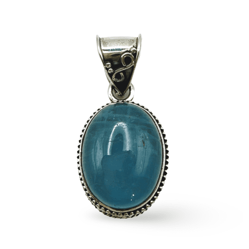 Aquamarine Oval Pendant 6.1g