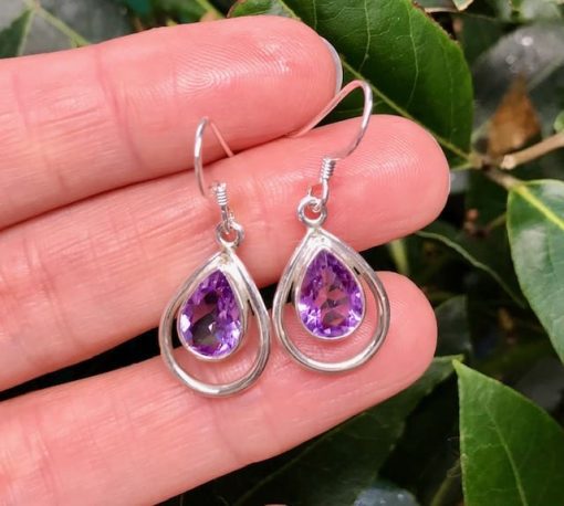 Amethyst Earrings 3.8g - Image 2