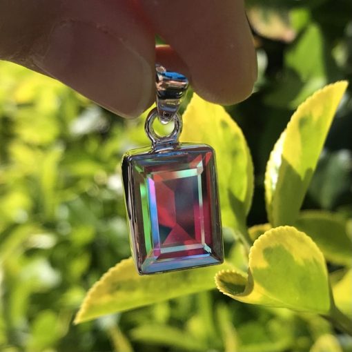 Angel Aura Rectangular Pendant - Image 2