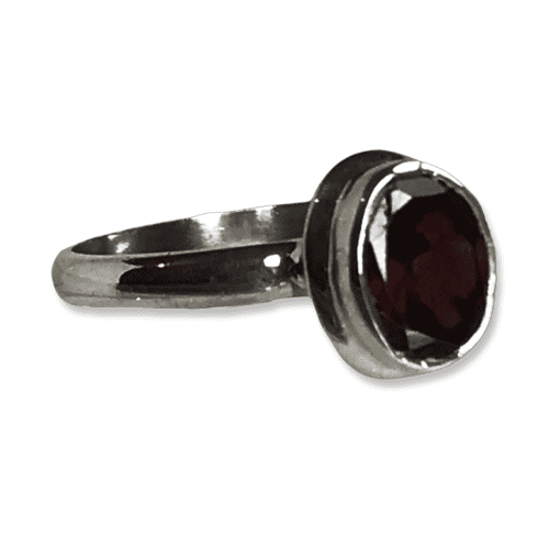 Garnet Ring 2.19g - UK ring size N