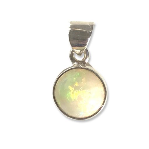 Opal Round Pendant 1.6g