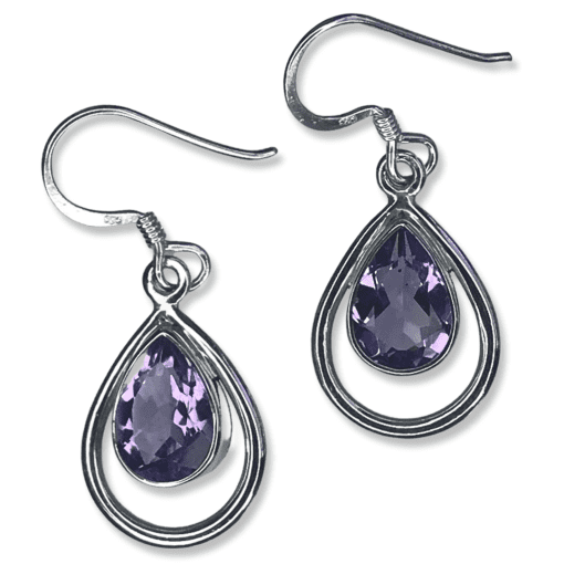 Amethyst Earrings 3.8g