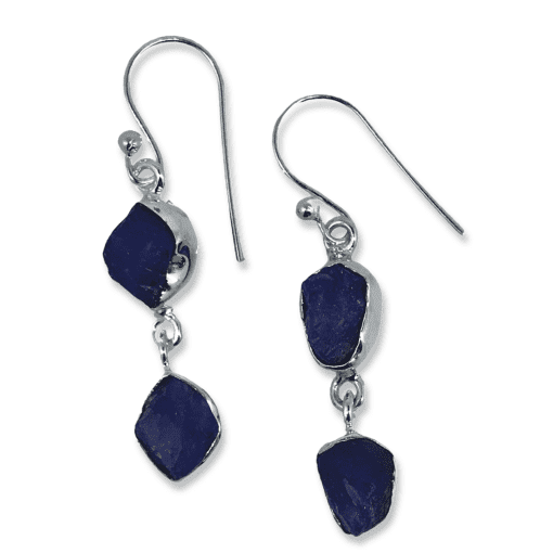 Tanzanite Double Drop Earrings 5g