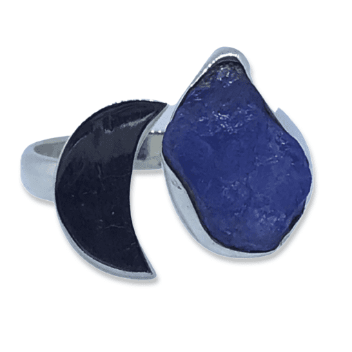 Tanzanite Moon Ring 4.63g