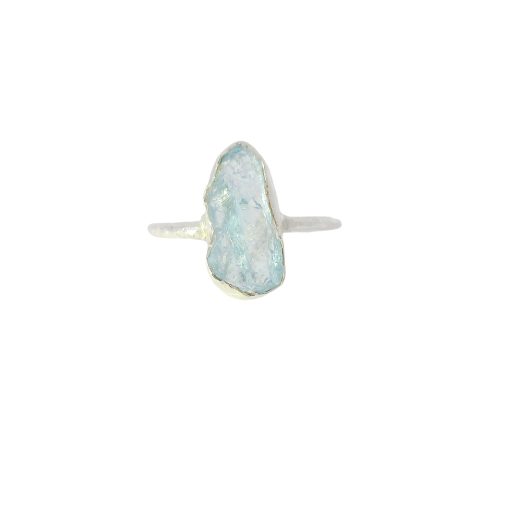 Raw Aquamarine Ring 1.7g - Image 2