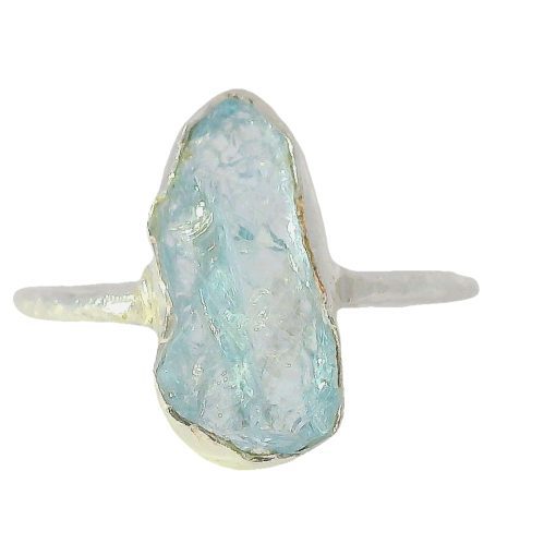 Raw Aquamarine Ring 1.7g