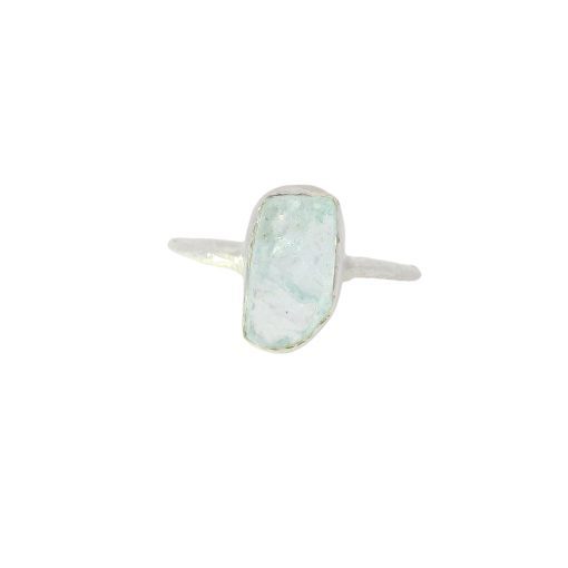 Raw Aquamarine Ring 1.6g - Image 2