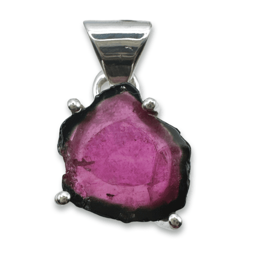 Watermelon Tourmaline Pendant 3.48g