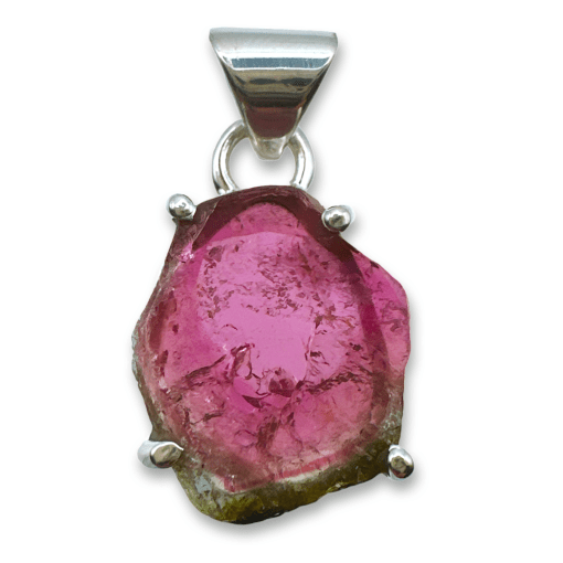 Watermelon Tourmaline Pendant 4.11g