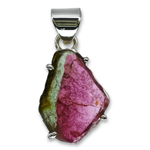 Watermelon Tourmaline Pendant 4.38g