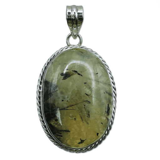 Prehnite Pendant 16.6g