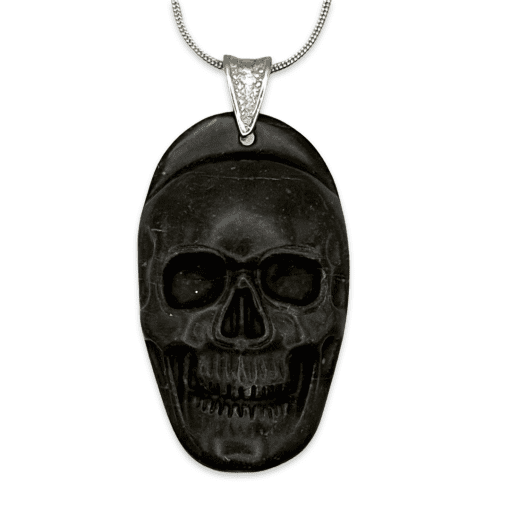 Avalon Stone Large Skull Pendant