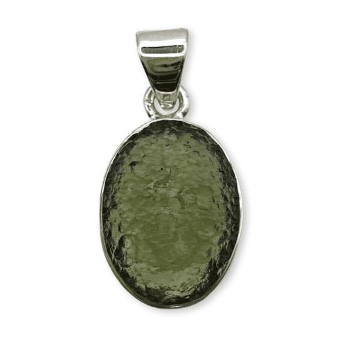 Moldavite Oval Pendant