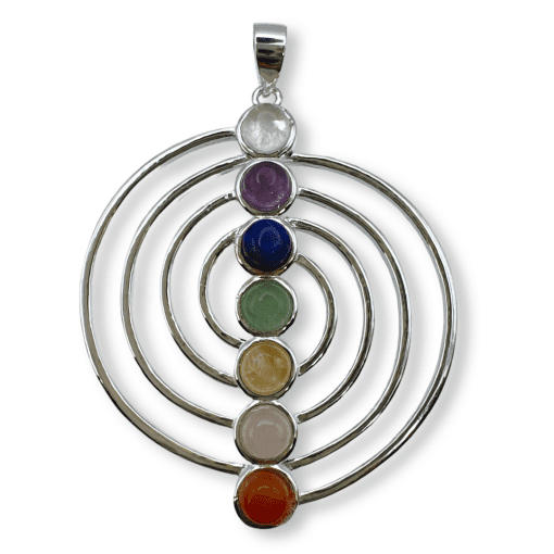 Chakra Infinity Pendant