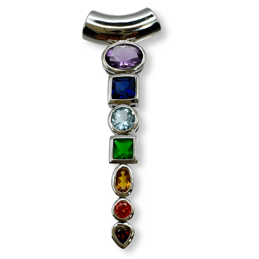 Chakra Fixed Bail Pendant