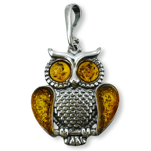 Amber Wise Owl