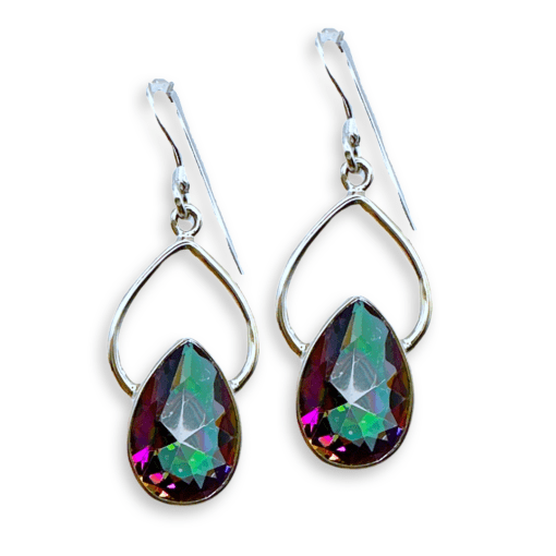 Mystic Topaz Drop Earrings