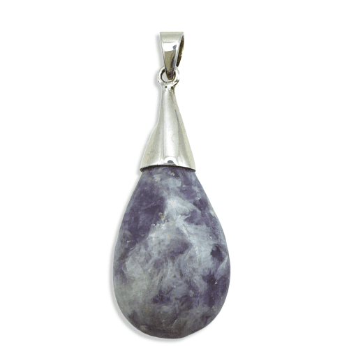 Lepidolite Drop Pendant 14.4g