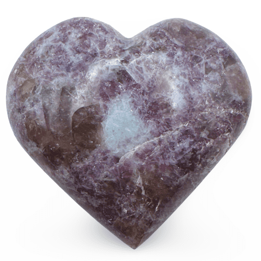 Lepidolite Heart 79.3g