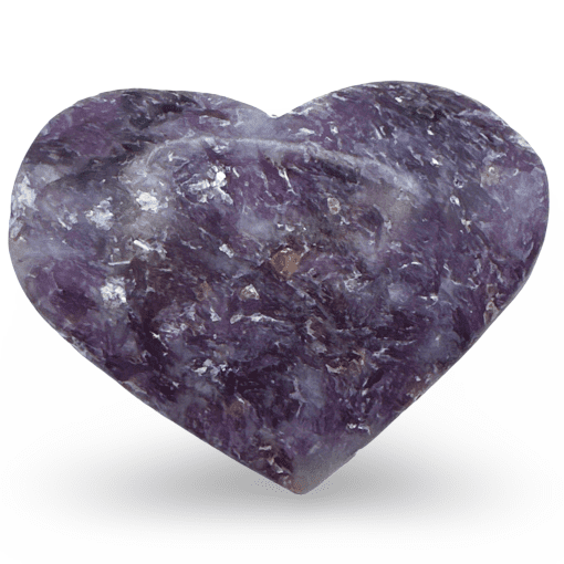 Lepidolite Heart 49.9g