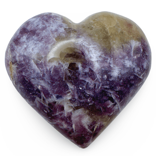 Lepidolite Heart 76.8g