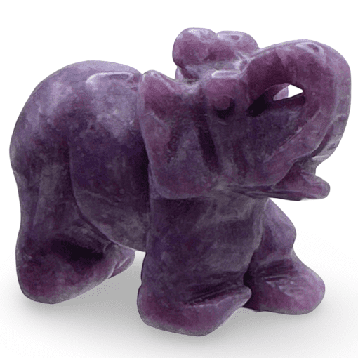 Lepidolite Elephant 30.8g