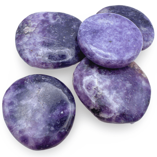 Lepidolite Palm Stone 24.6g