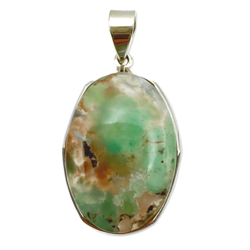 Aquaprase (Chalcedony) Pendant 12.2g