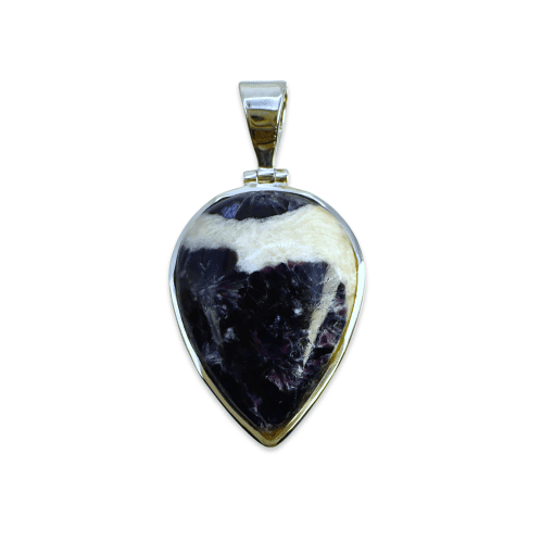 Lepidolite Drop Pendant 7.1g