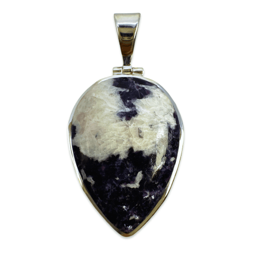 Lepidolite Drop Pendant 8.7g