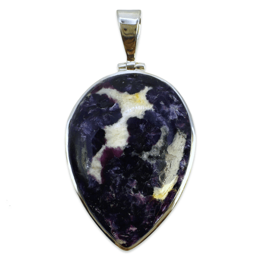 Lepidolite Drop Pendant 13g