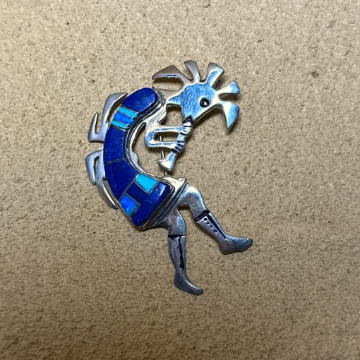 Kokopelli Brooch/Pendant By Evonne Rogers 10.8g