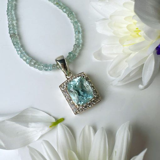 Aquamarine Pendant 4.2g - Image 2